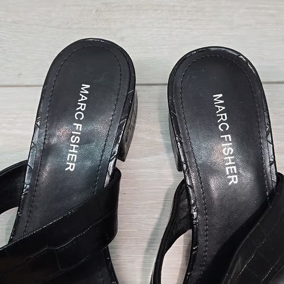 Marc Fisher Yori Square Toe Heels - Picture 3 of 3